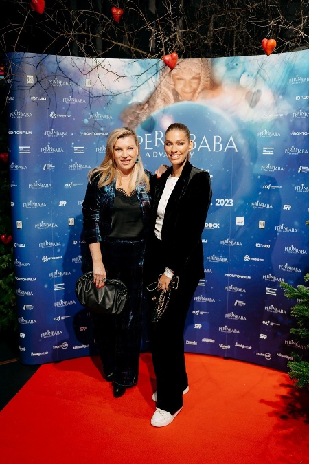Riaditeľka módnej televízie Fashion TV Gabriela Ruman a moderátorka Jasmina Alagič