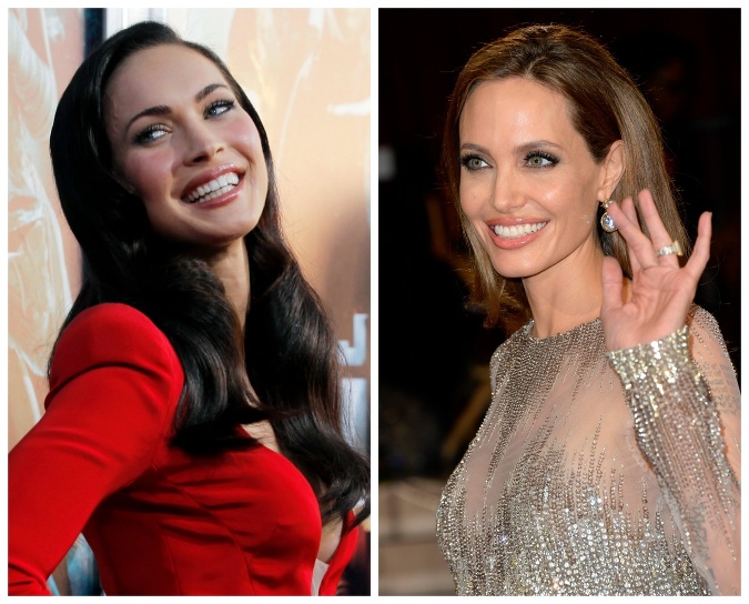 Najporovnávanejšie krásky všetkých čias! Herečky Megan Fox a Angelina Jolie sa na seba podobajú, len vek majú rozdielny.