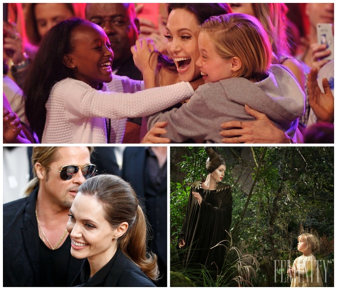 Angelina Jolie má okrem vlastnej dcérky aj adoptované deti