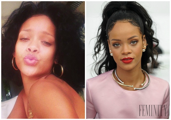 Speváčka Rihanna nezaprie sexepíl aj bez make upu