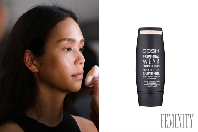 Jemný make-up GOSH X-ceptional wear obsahuje vitamín E i ochranný faktor, ktorý pleť chráni