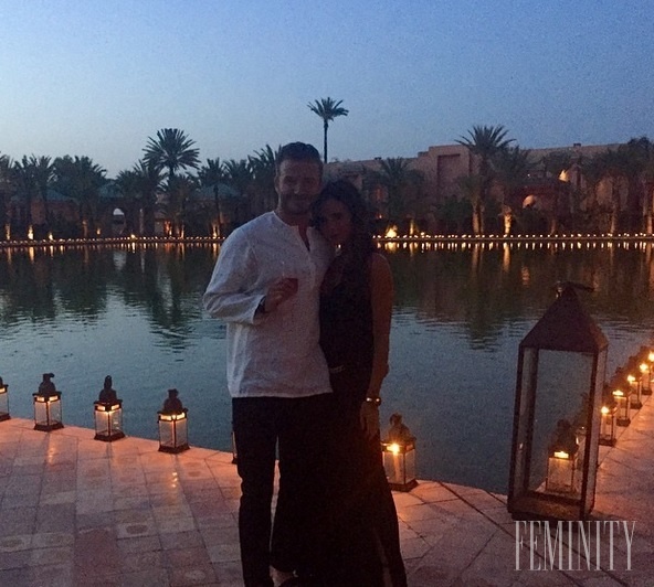Romantika Beckhamovcov v Maroku