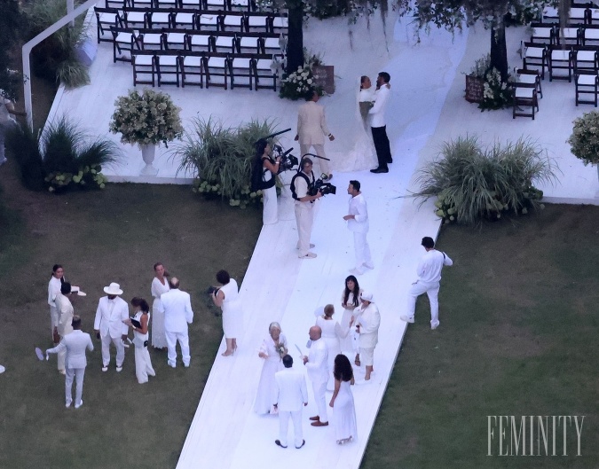 Exkluzívne paparazzi zábery z malebnej svadby J Lo a Bena Afflecka