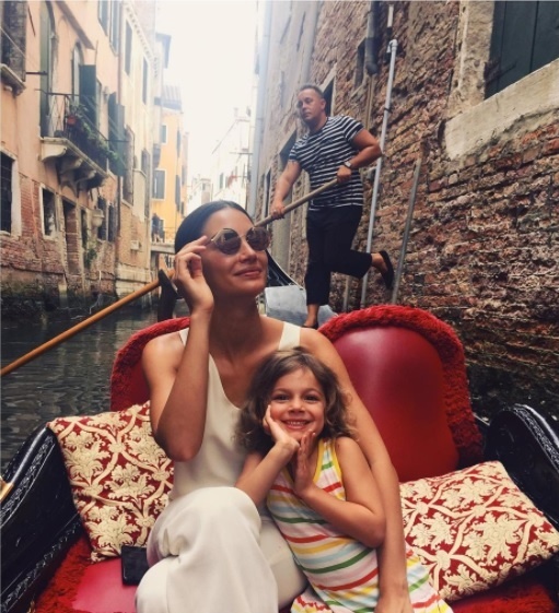 Modelka Lily Aldridge na dovolenke v Benátkách