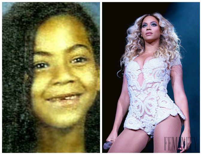 Beyoncé ako dieťa a teraz