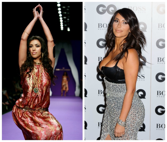 Kim Kardashian pred rokmi a dnes