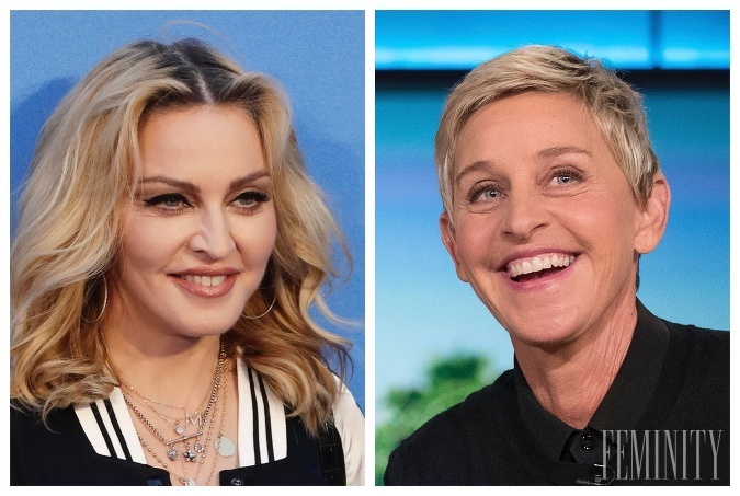 Speváčka Madonna a komička Ellen sú rovnako staré