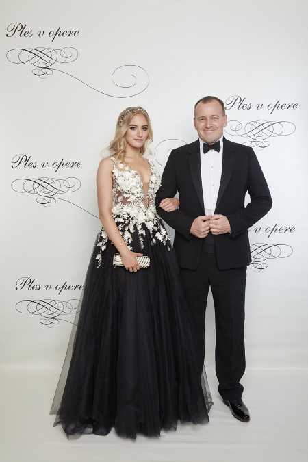 Podnikateľ Boris Kollár so svojou dcérkou Saškou