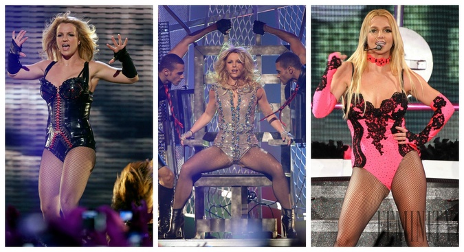 Popová speváčka Britney Spears to s kostýmami niekedy preháňa a často pôsobí ako z filmu pre dospelých