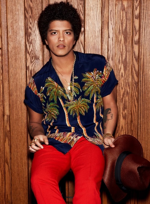 Bruno Mars je najobľúbenejším umelcom za rok 2013