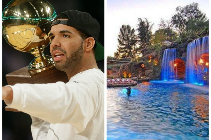 Spevák Drake a jeho slávna YOLO rezidencia.