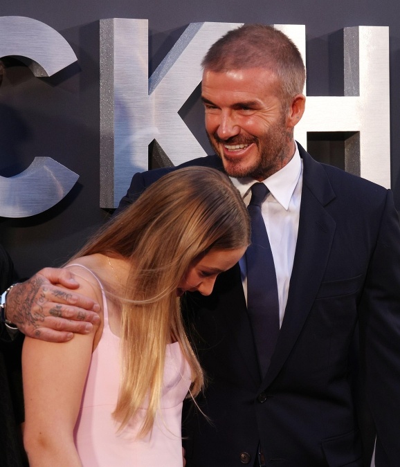 David Beckham nedá na svoju dcérku dopustiť