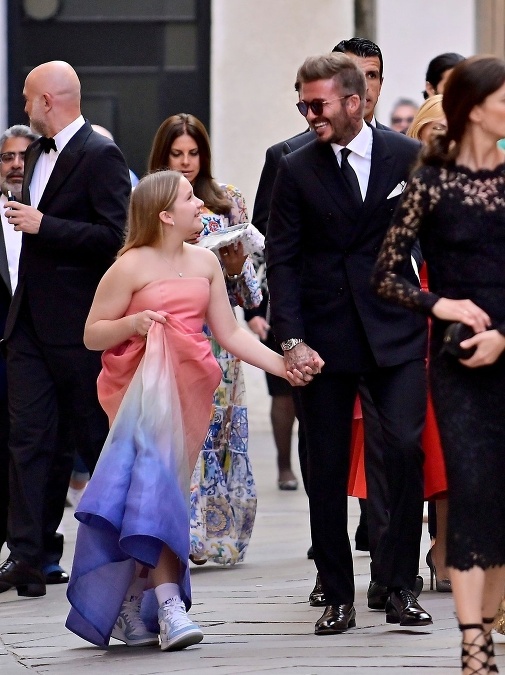 David Beckham nedá na svoju dcérku dopustiť