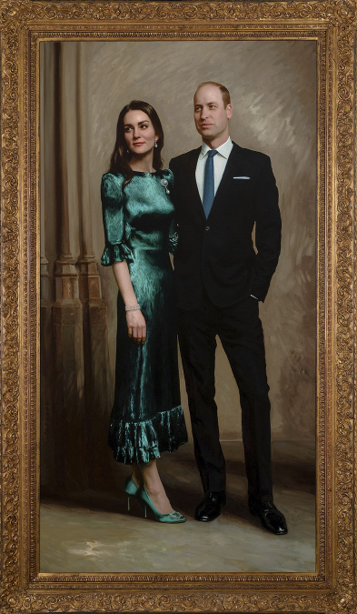 Prvý oficiálny portrét princa Williama a vojvodkyne Kate 
