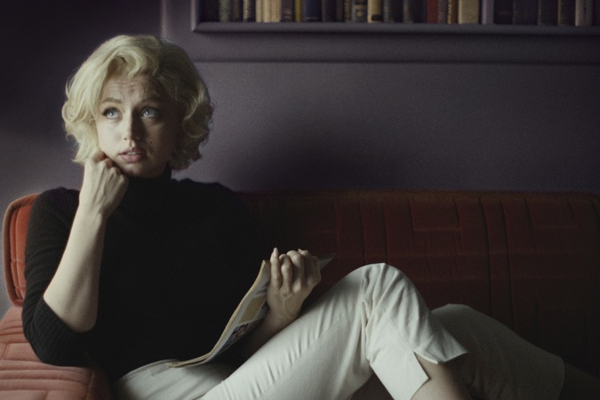 Ana de Armas v snímke Blonde ako Marilyn Monroe