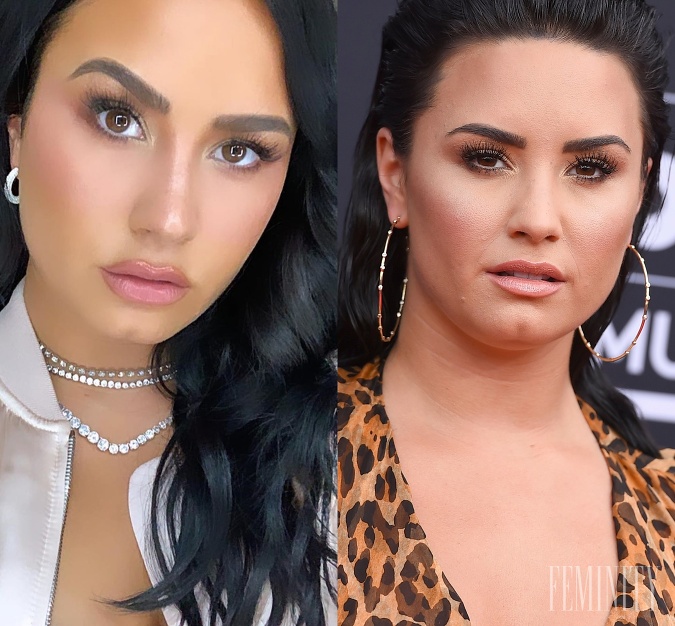 Aj Demi Lovato má výrazné problémy so sebavedomím. Svedčia o tom jej vyretušované fotky, ktoré neustále pridáva na sociálne siete.