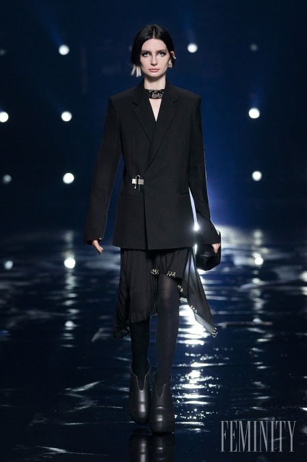 Meadow ako modelka na prehliadke Givenchy 