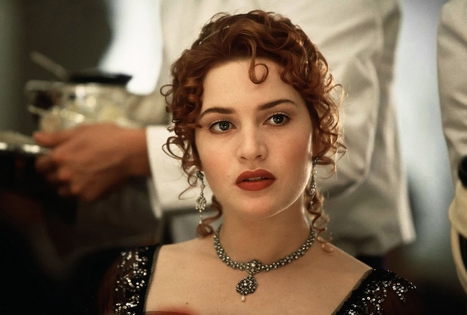 Kate Winslet ako filmová Rose