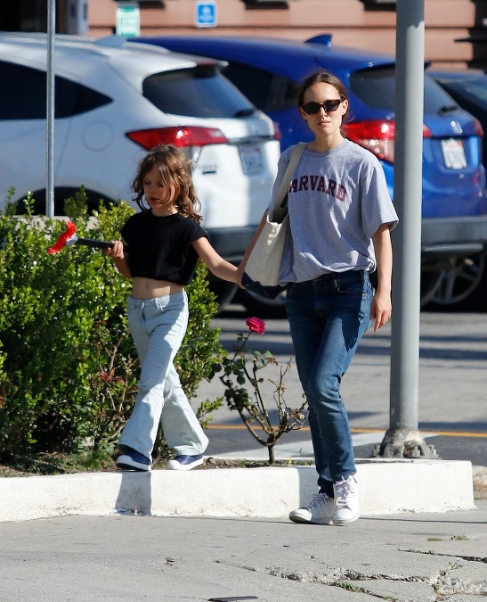 Natalie Portman so svojou dcérou