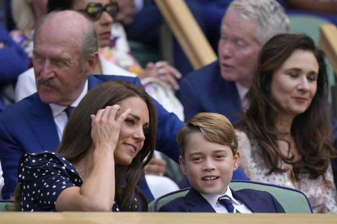 Členovia britskej kráľovskej rodiny na Wimbledone
