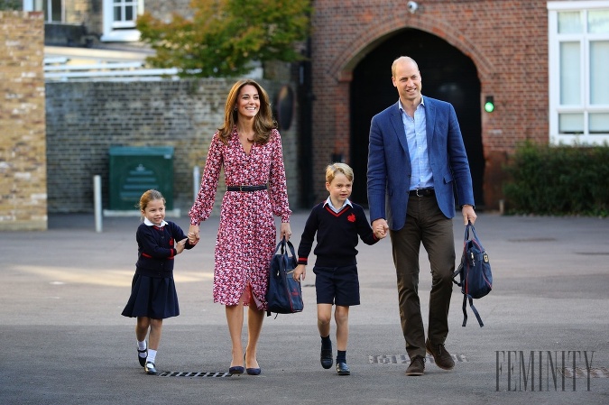 Williama a Kate verejnosť vykresľuje ako obraz dokonalej rodinky