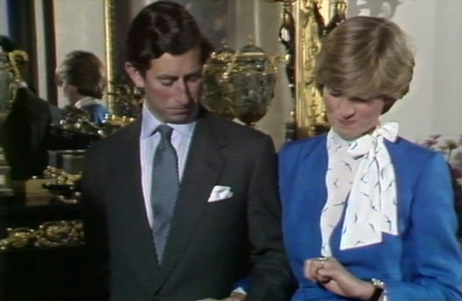 Princezná Diana a princ Charles v roku 1981