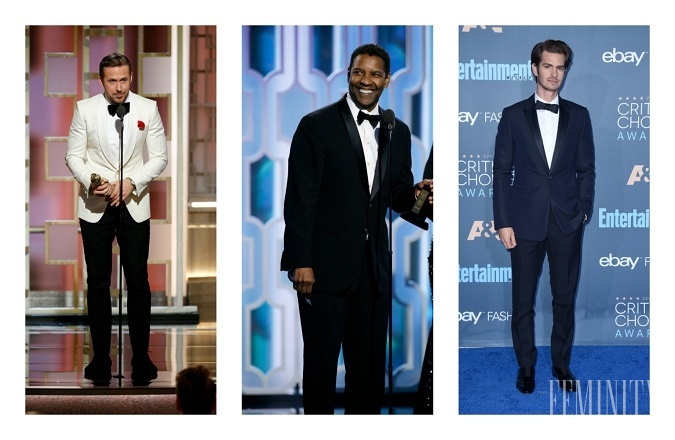 V kategórii najlepší herec boli nominovaní aj Ryan Gosling, Denzel Wasington či Andrew Garfield a ďalší