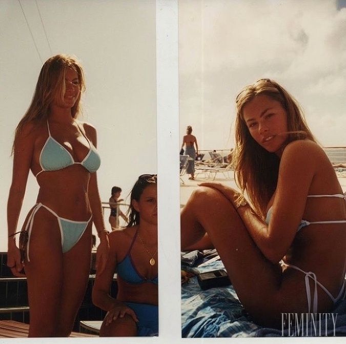 Mladá Sofia v čase, keď si ju všimol fotograf na pláži v Kolumbii a spravil z nej hviezdu