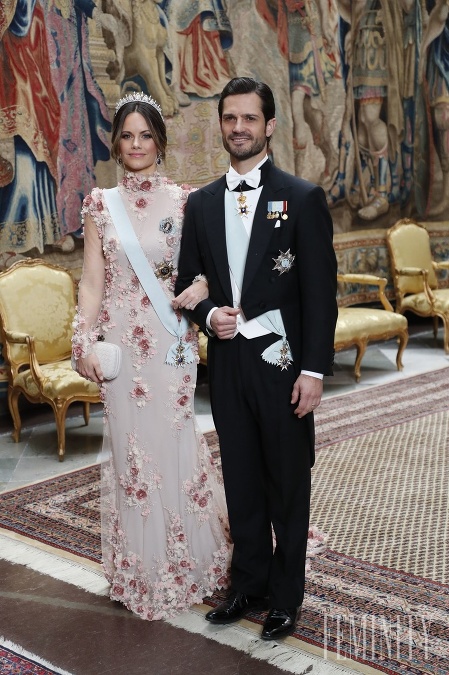 Princezná Sofia s manželom Karlom Filipom Švédskym