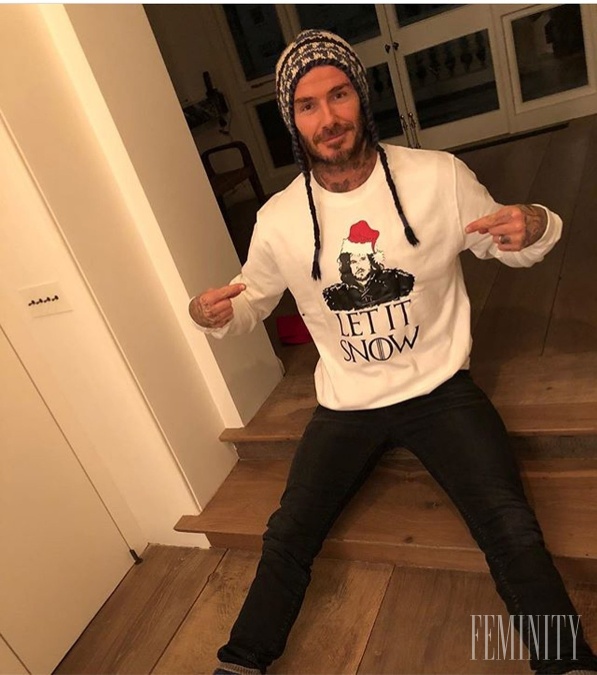 Sexymbol David Beckham si na seba môže dať skutočne čokoľvek