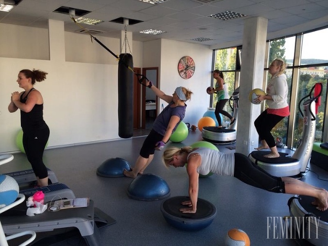 Takto Marína maká na svojej postave vo fitness centre Good Vibes