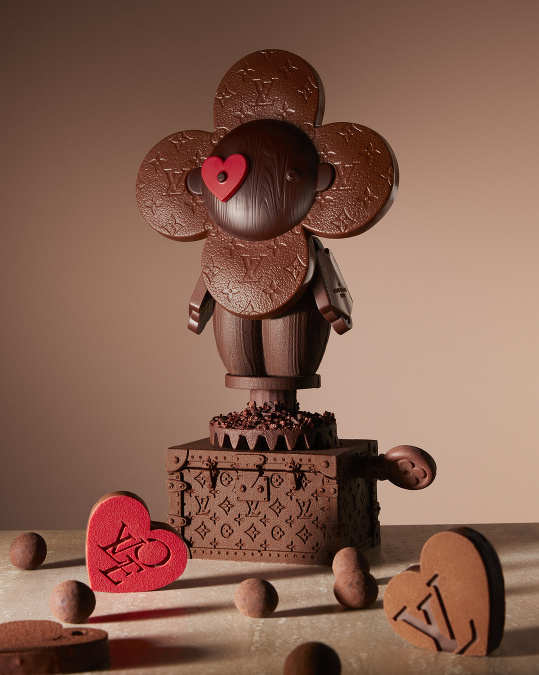 Louis Vuitton otvoril čokoládovú predajňu: Čokoládové výtvory v krabici ako umelecké diela