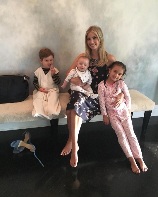 Ivanka Trump má tri detičky