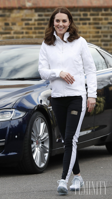 Športová súprava na Kate Middleton vyzerá naozaj božsky