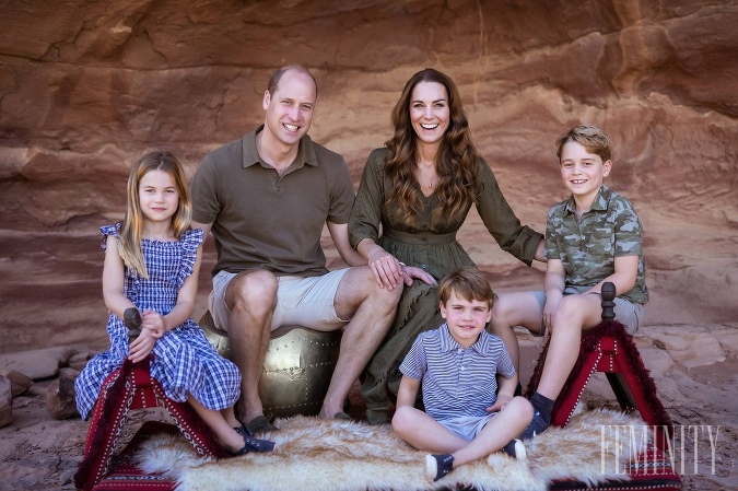 Vianočná pohľadnica Kate a Williama: Budúci kráľovský pár ukázali deti, z ktorých začínajú byť veľké osobnosti