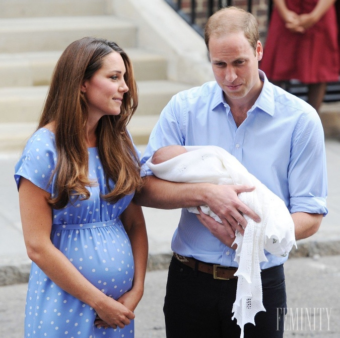 Kate sa musela veľmi krástko po pôrode ukázať na verejnosti