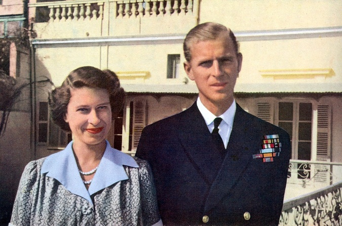 Rok 1950, Alžbeta a Philip žili na Malte