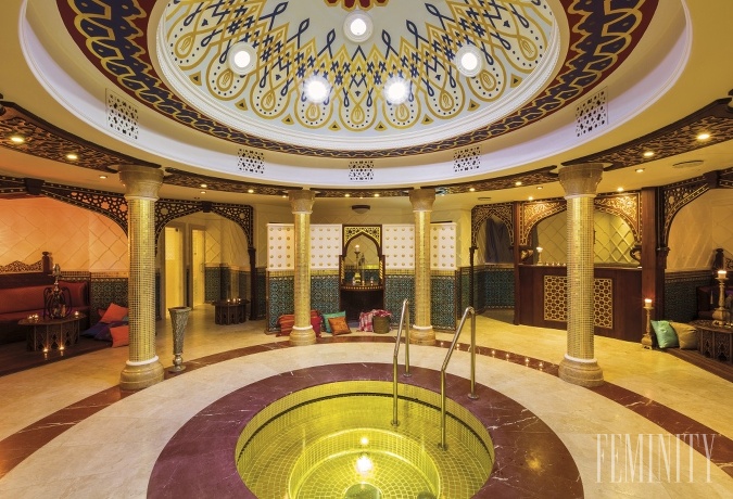 Rozhodne si chvíle užite aj vo welless, ktoré je charakteristické skutočne unikátnymi tureckými kúpeľmi