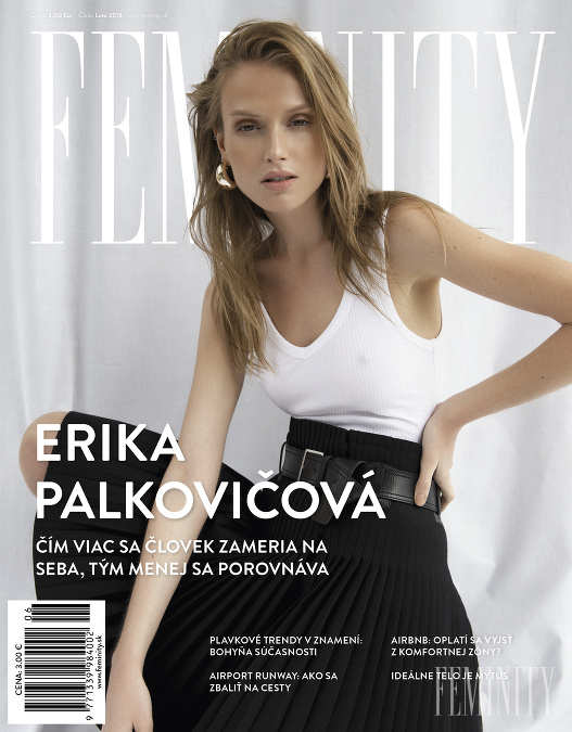 Erika Palkovičová tvárou nového čísla magazínu FEMINITY LETO 2018