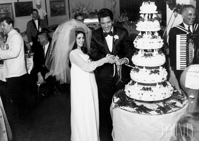 Priscilla a Elvis mali malú svadbu v Las Vegas 
