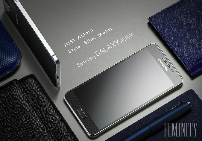 Samsung Galaxy Alpha je štýlový smartfón, ktorý okrem funkčnosti je aj štýlový módny doplnok