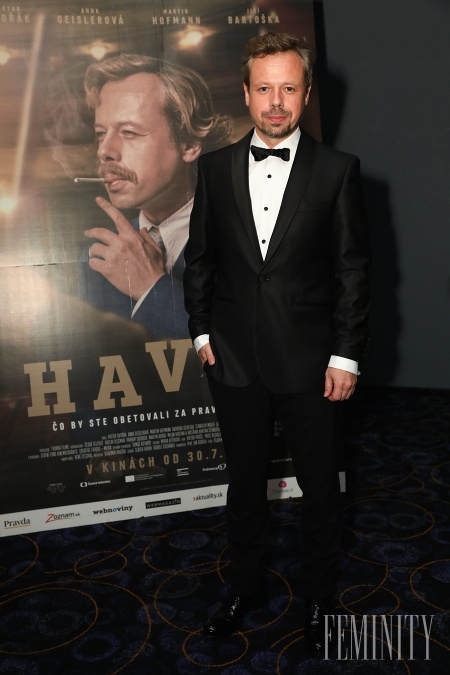 Herec Viktor Dvořák, ktorý stvárnil vo filme Havel hlavnú postavu Václava Havla