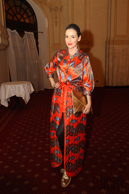 Tamara Heribanová v originálnom outfite