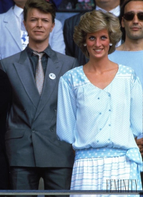 Diana sa pre podujatie Live Aid v roku 1985 rozhodla obliecť šyty z dielne Dale Tryon, aby nahnevala Camillu Parker Bowles. 