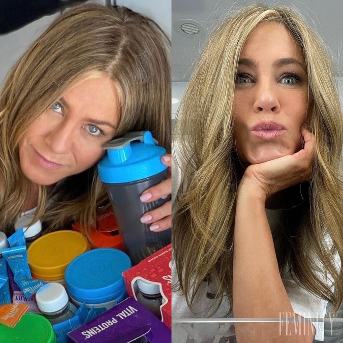 Jennifer Aniston s make upom a bez