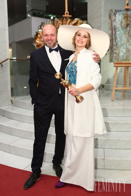 Maroš Kachút a Mária Čírová po skončení oficiálnej časti programu