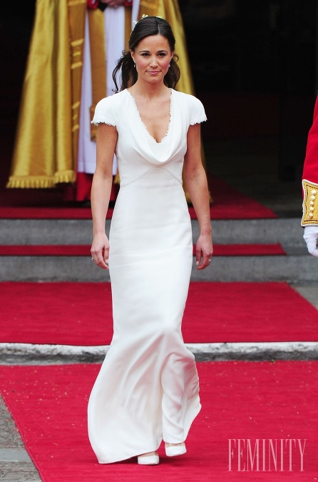 Pippa Middleton na svadbe prekvapila skvelou postavou