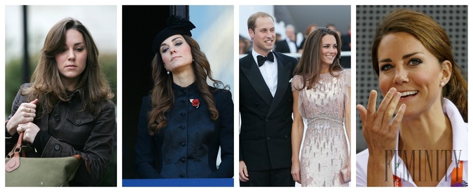Kate Middleton a jej účesy: Inšpirujte sa!