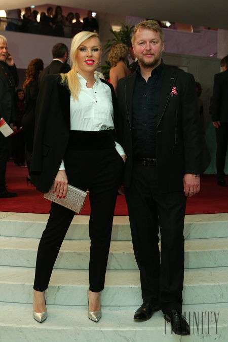 Riaditeľka módnej televízie Fashion TV Gabriela Drobová s partnerom