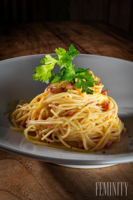 Klasické špagety carbonara v novom duchu